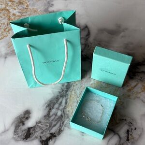 Tiffany & Co. Silver Infinity Double-Strand Bracelet